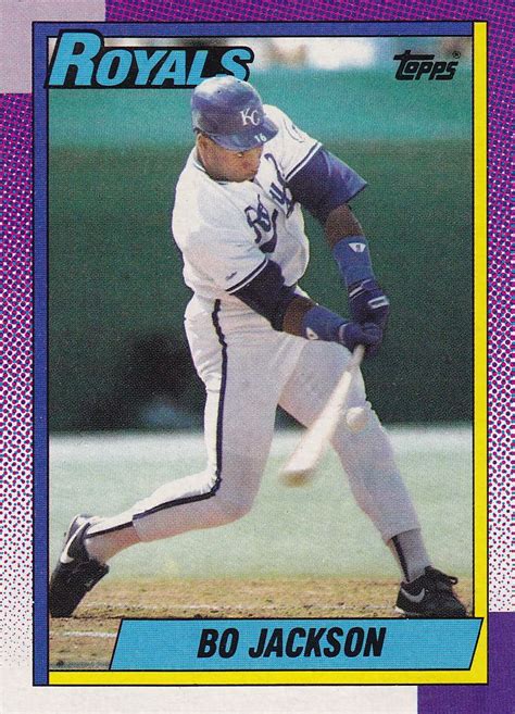 bo jackson royals baseball card|10 Most Valuable Bo Jackson Baseball Cards